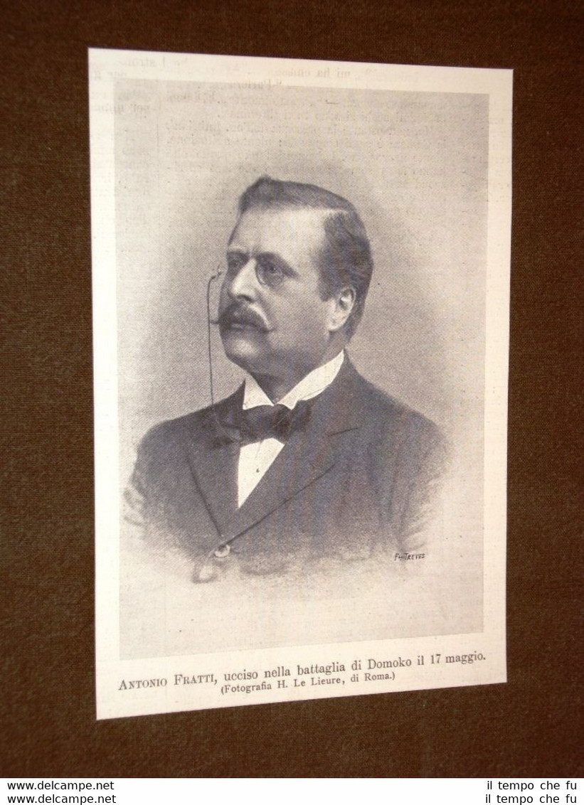 Patriota Antonio Fratti Forlì, 1848 – Domokos, 17 maggio 1897