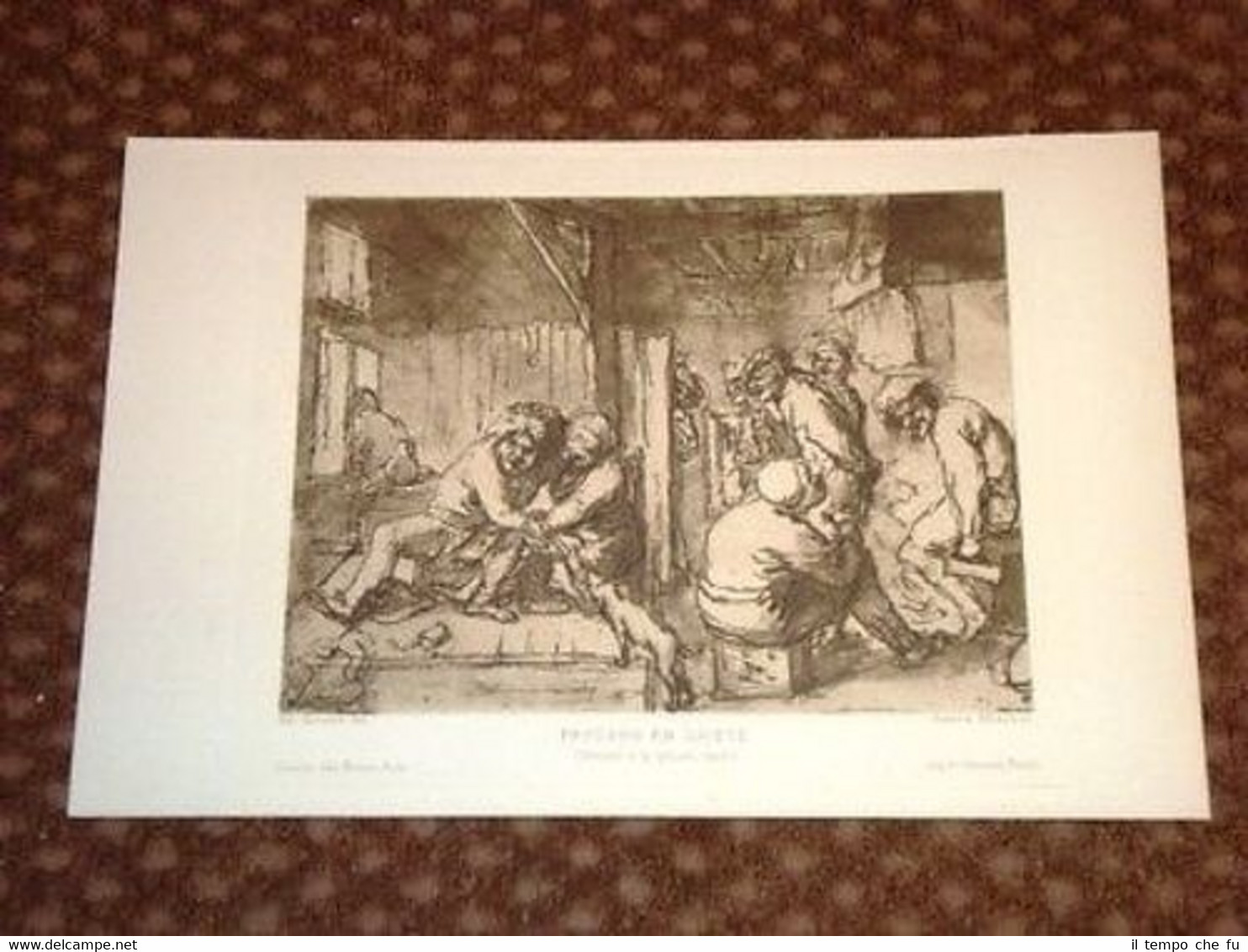 Paysans en gaieté Contadini in allegria - Adr. Brouwer