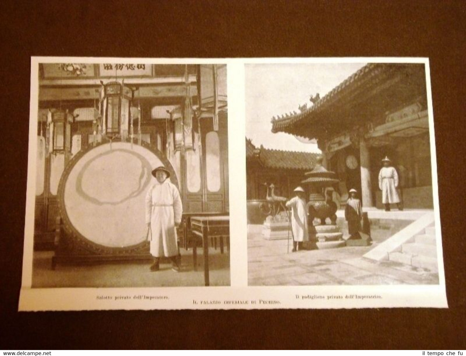 Pechino nel 1902 Il Palazzo imperiale Salotto e padiglione privato