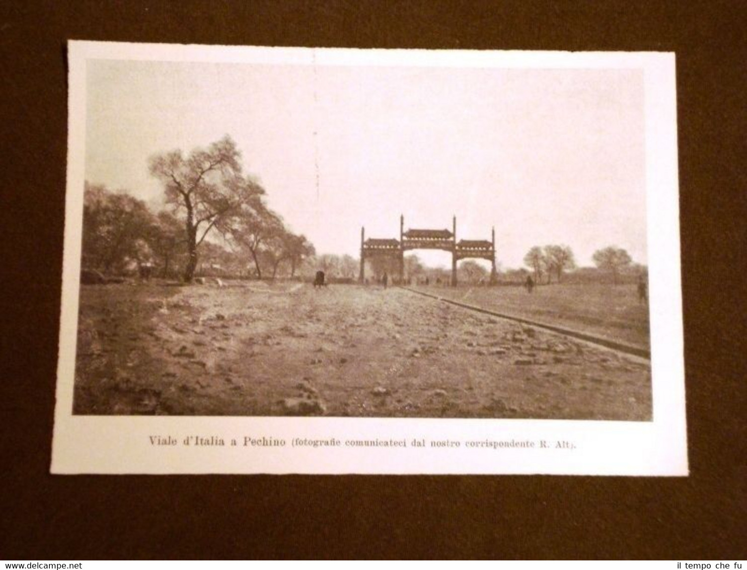 Pechino nel 1902 Viale d'Italia