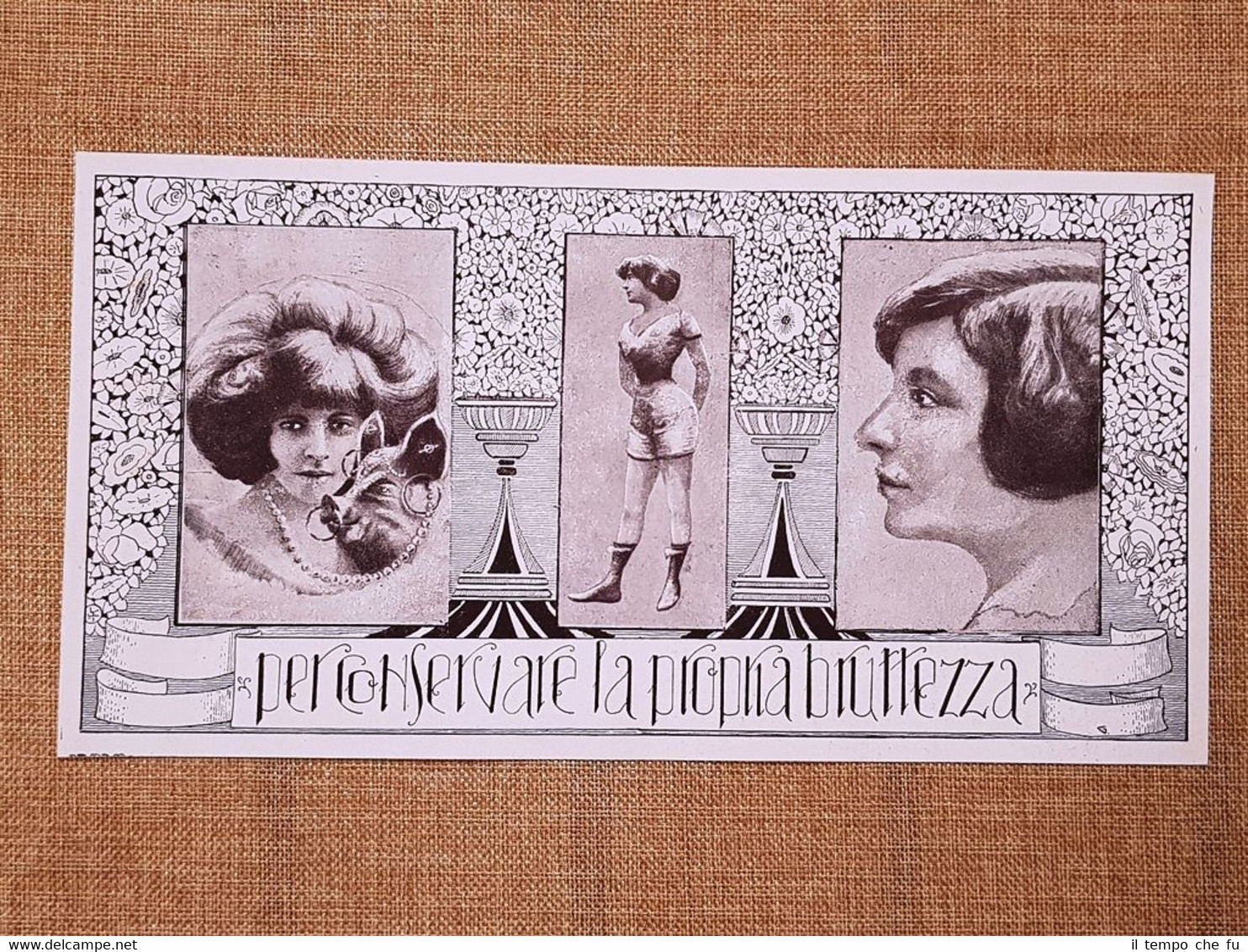 Per conservare la propria bruttezza Stampa del 1928