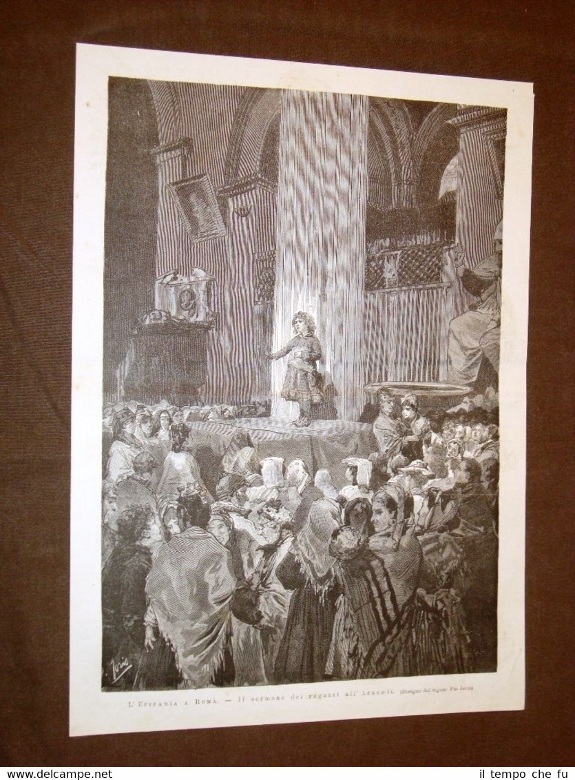 Per l'Epifania o Befana a Roma nel 1879 Sermone dei …