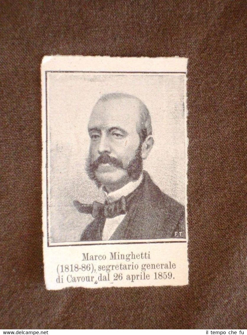Personaggi illustri del 1859 Marco Minghetti