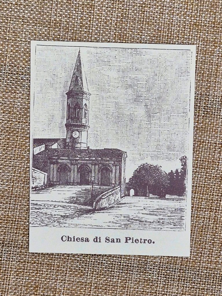 Perugia nell'800 Chiesa di San Pietro Umbria