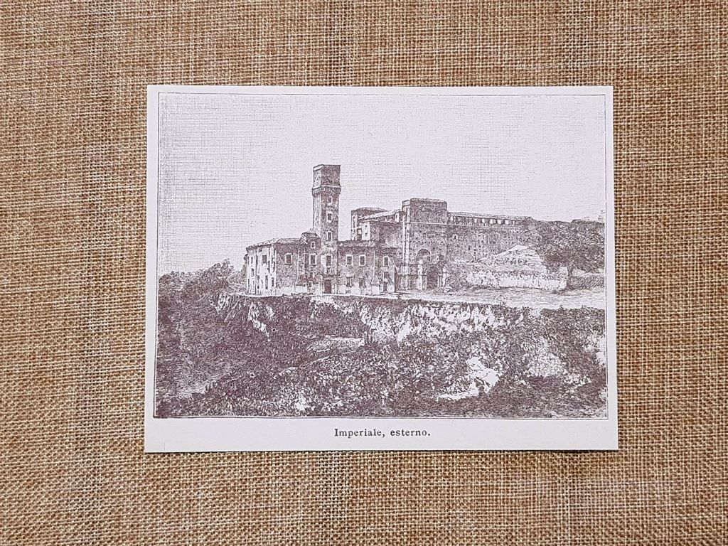 Pesaro nell'800 Imperiale dei Duchi della Rovere d'Urbino Esterno Marche