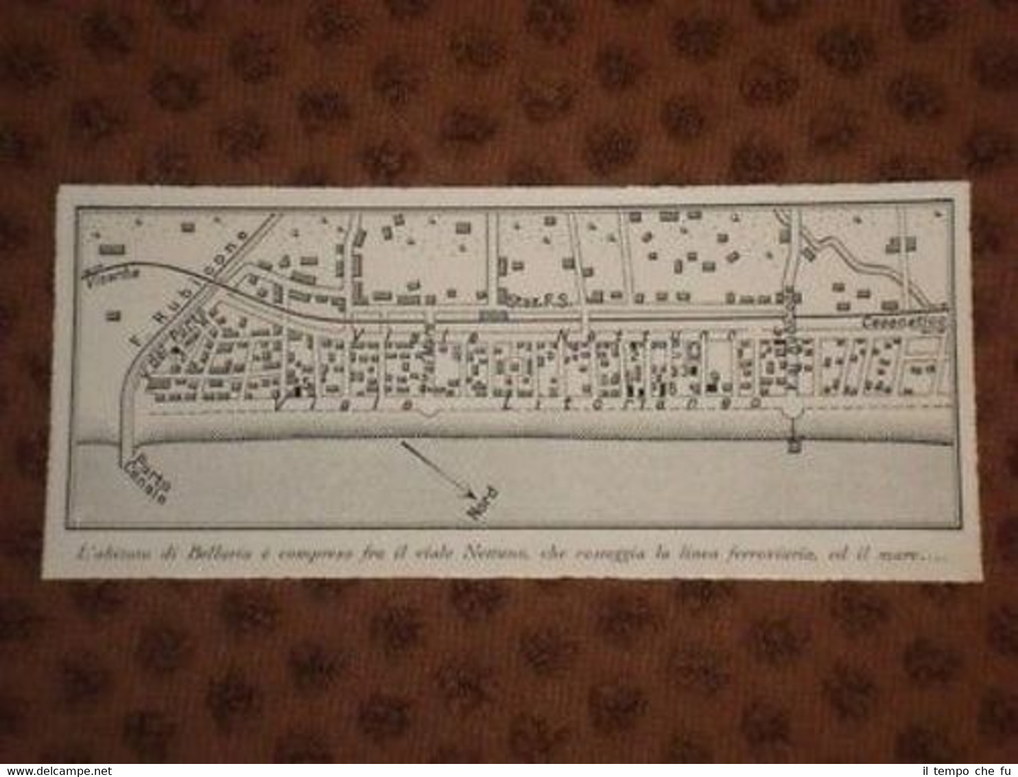 Piantina dell'Abitato di Bellaria - Igea Marina