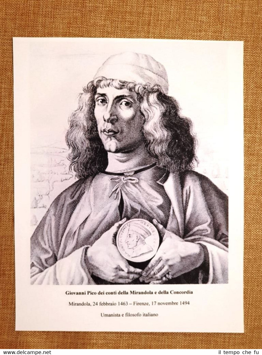 Pico della Mirandola 24 febbraio 1463 – 17 novembre 1494 …