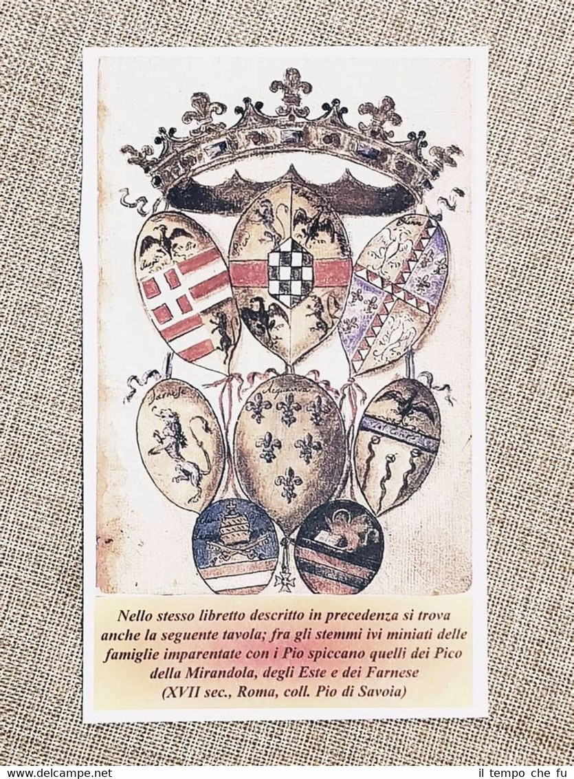 Pico della Mirandola Este Farnese Gonzaga Medici Orsini Brocchi Stemma …