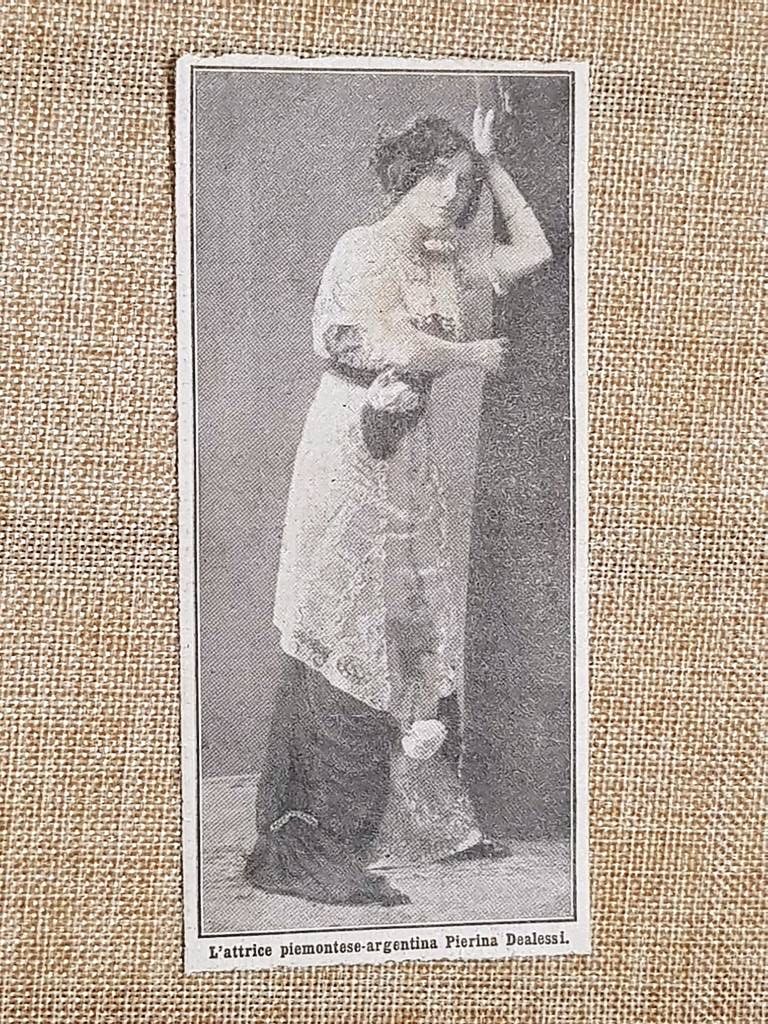 Pierina Dealessi nel 1914 Torino 25 dicembre 1894 - Buenos …