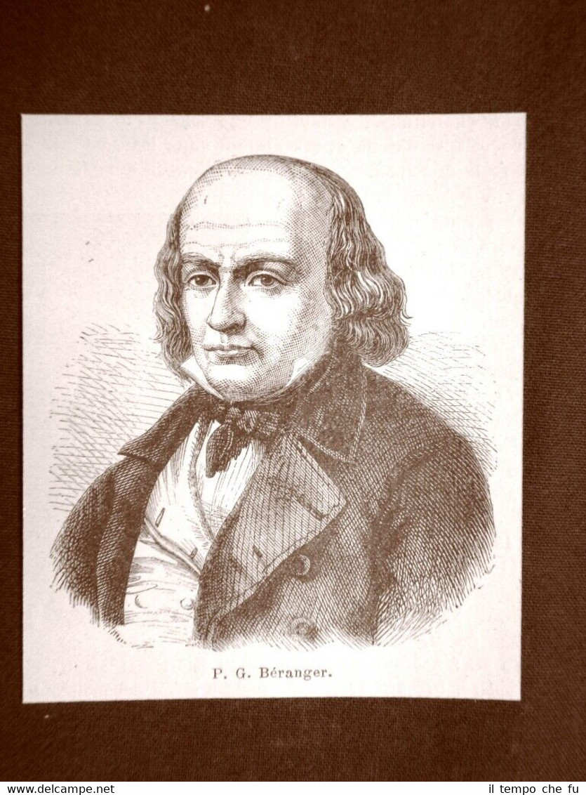 Pierre-Jean de Béranger Parigi 19 agosto 1780 – 16 luglio …