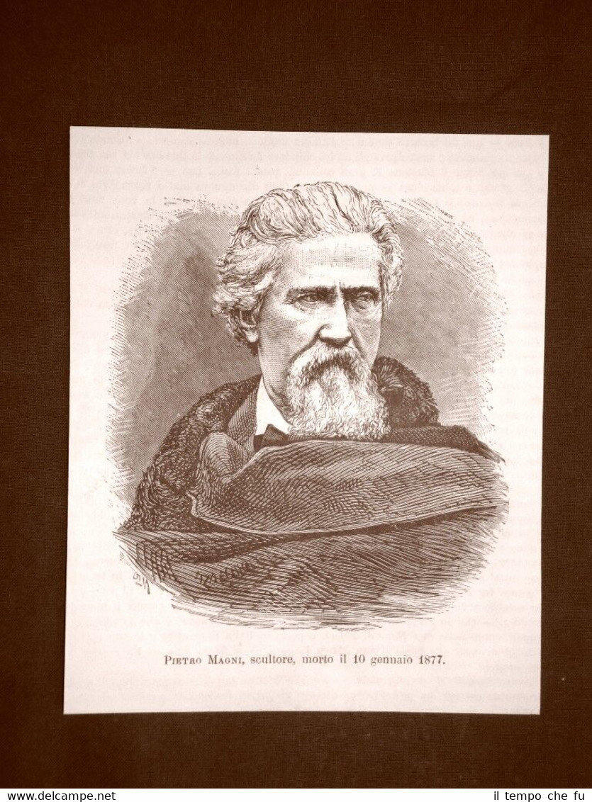 Pietro Magni Milano, 21 ottobre 1816 – 9 gennaio 1877 …