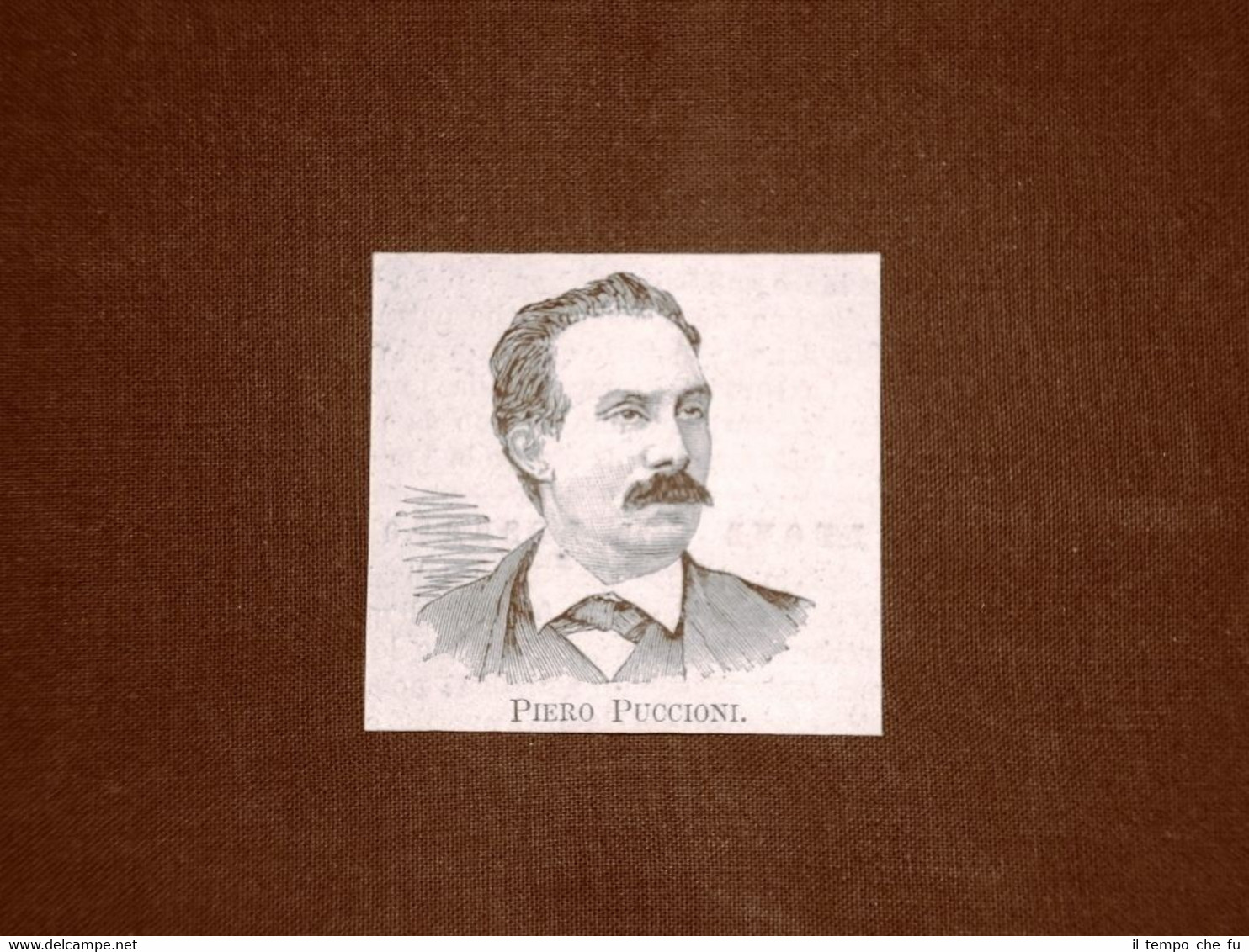 Pietro Puccioni nel 1876 Deputato