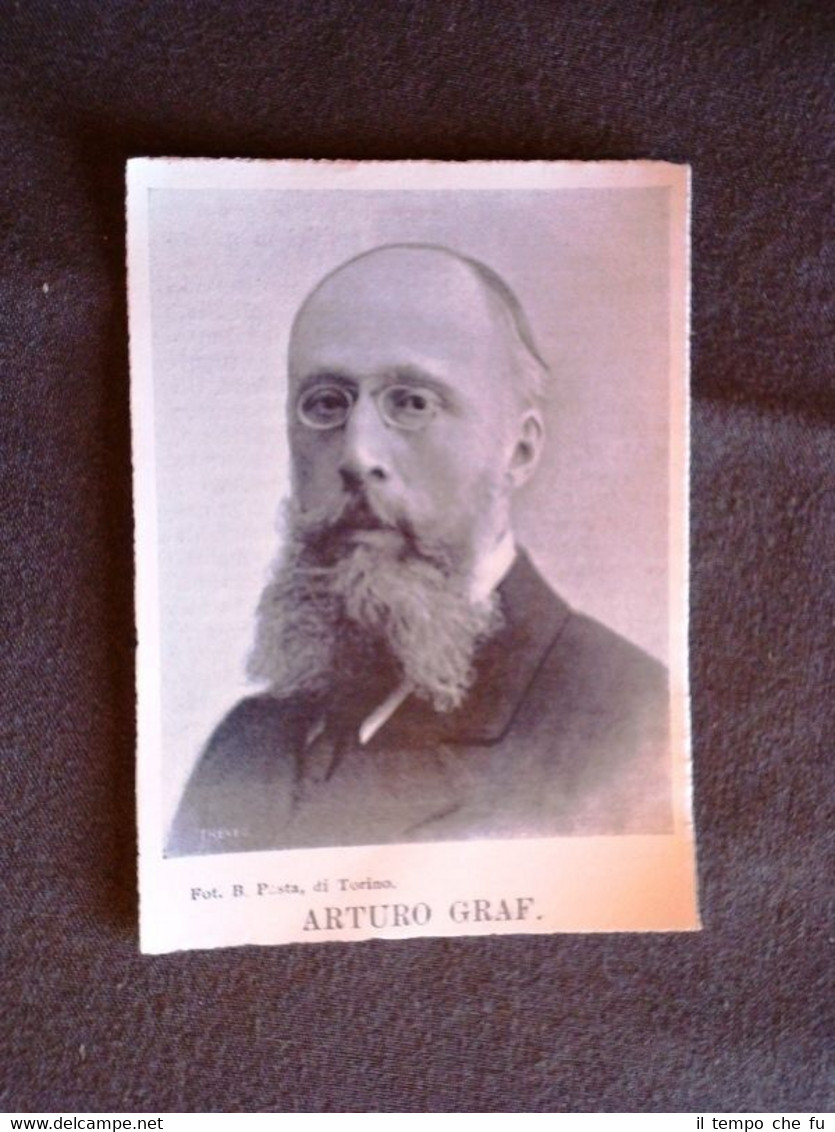 Poeta Arturo Graf di Atene