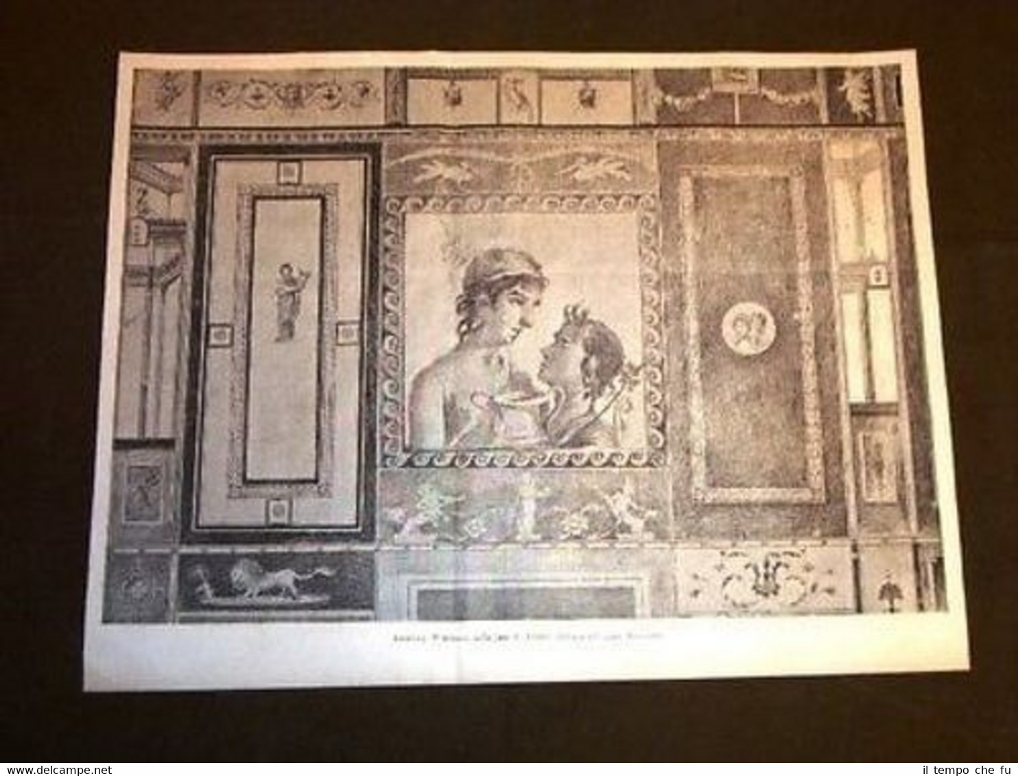 Pompei Affreschi Pompeiani nella Casa di Alconio