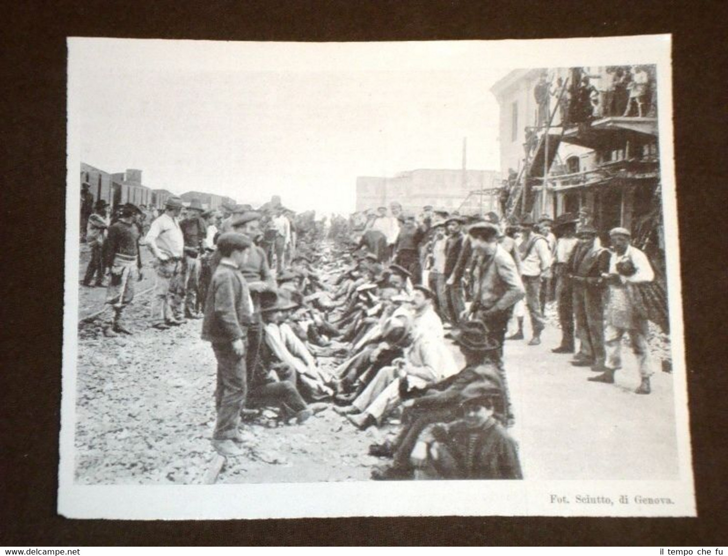 Porto di Genova nel 1904 Lavoratori del carbone