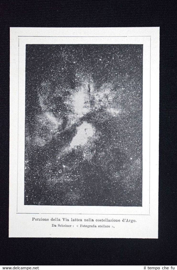 Porzione della Via Lattea nella costellazione d'Argo