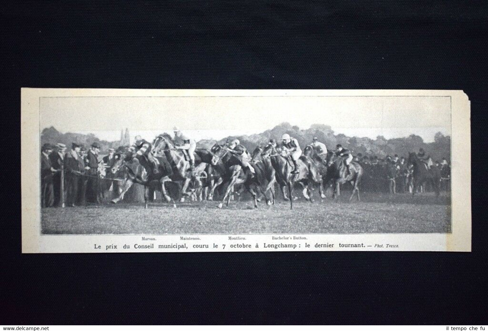 Premio del Consiglio municipale, 7 ottobre 1906 a Longchamp Stampa …