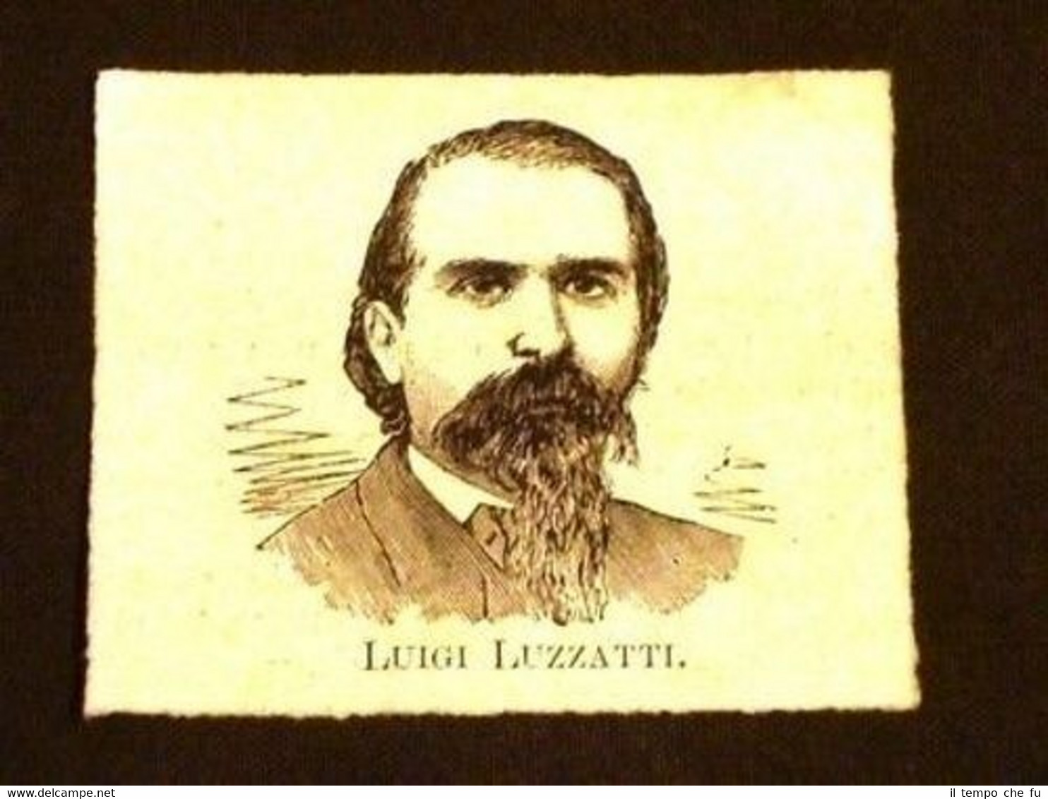 Presidente Consiglio Ministri Luigi Luzzatti di Venezia