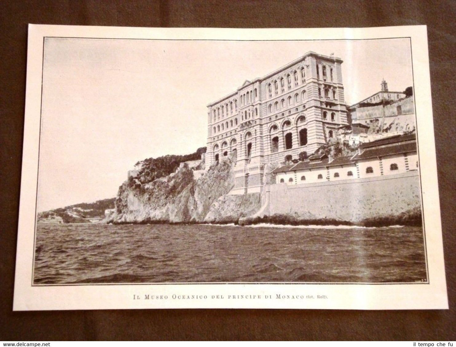 Principato di Monaco nel 1910 Il Museo Oceanico del Principe …