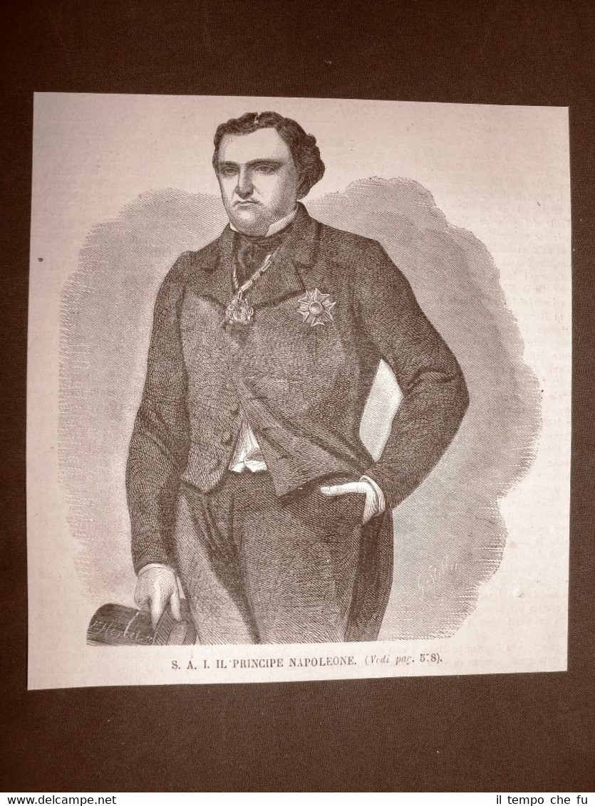 Principe Napoleone Giuseppe Carlo Bonaparte 1866 Gerolamo, Jérôme o Plon …