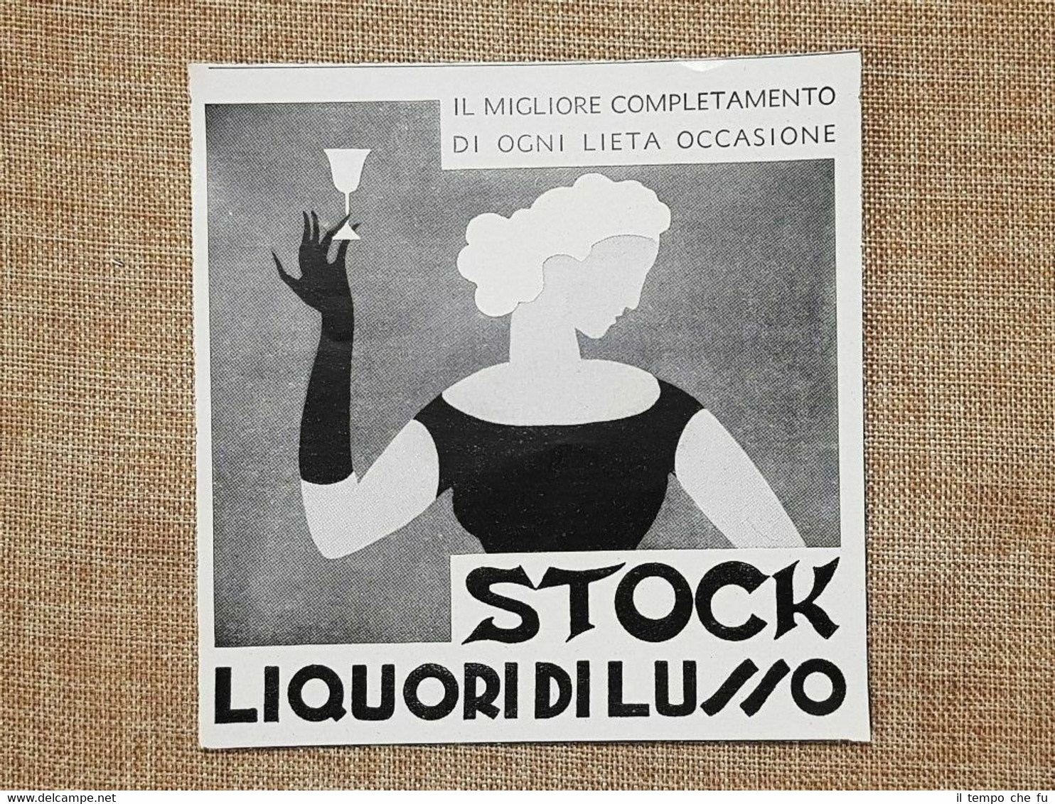 Pubblicità 1933 Stock Liquore di lusso Migliore completamento di ogni …