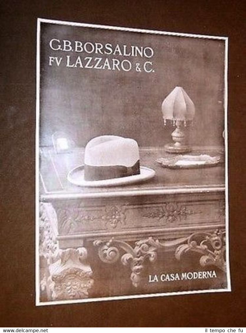 Pubblicità d'Epoca per collezionisti Borsalino + Aertex + Avon + …