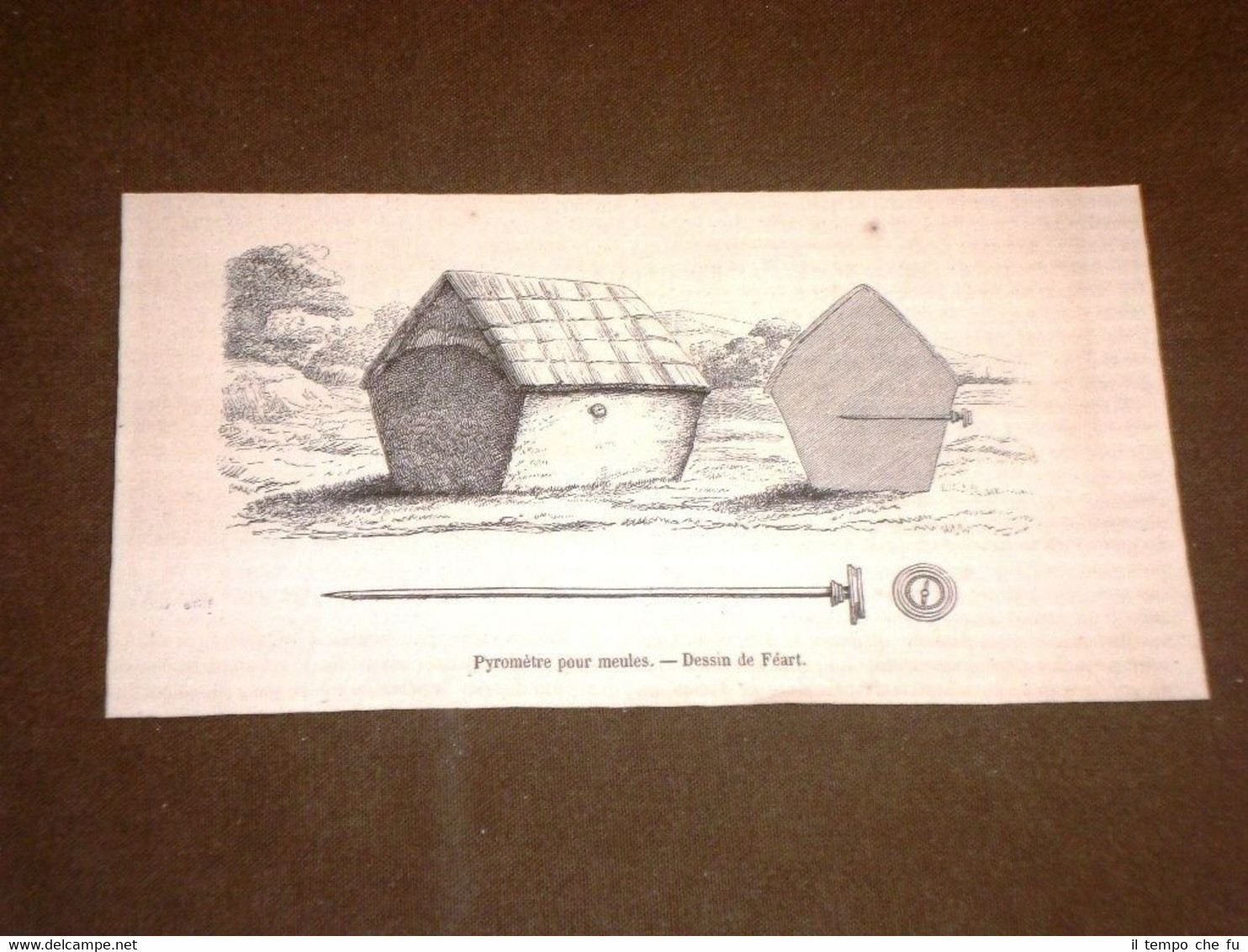 Pyromètre pour meules