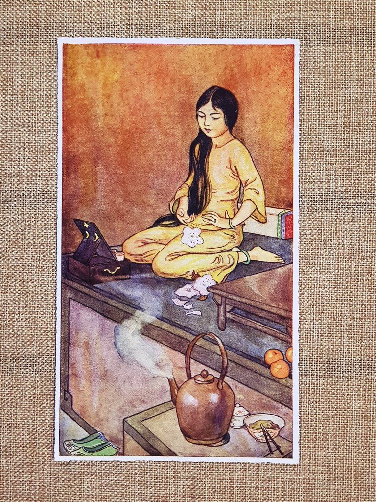 Ragazza cinese Composizione di Autore da identificare Stampa del 1931 …