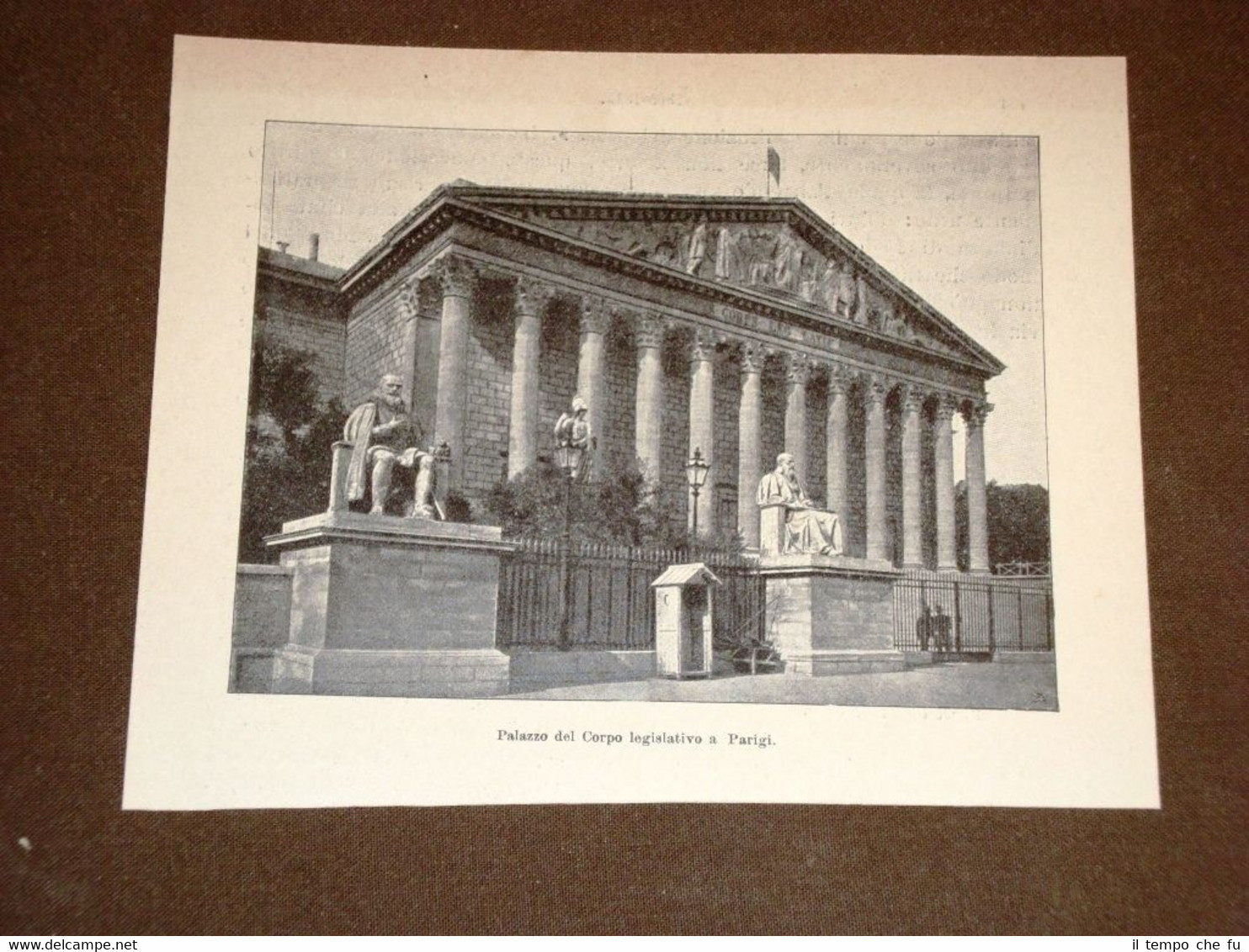 Rara veduta di Parigi nei primi del 1900 Palazzo del …