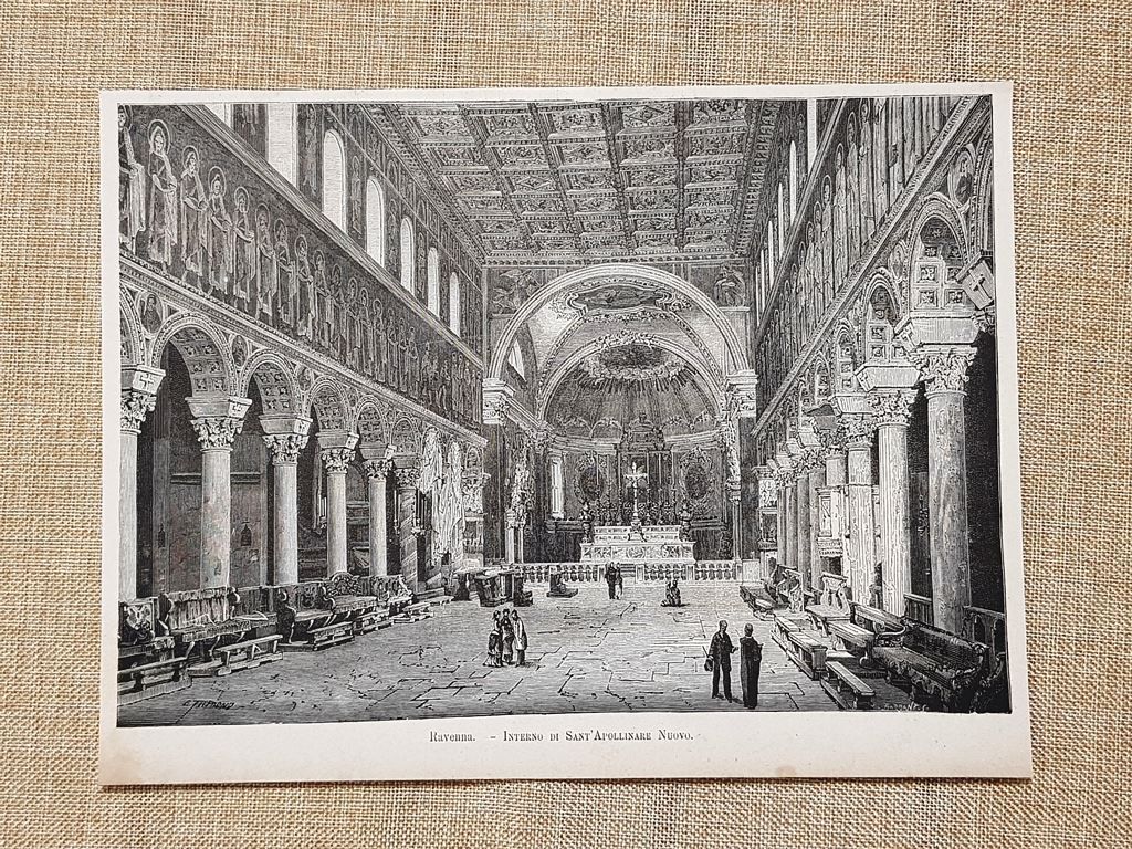 Ravenna nel 1881 La Basilica di Sant'Apolinnare in Classe Interno …