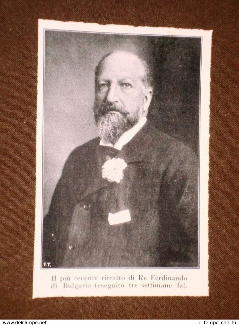Re Ferdinando di Bulgaria