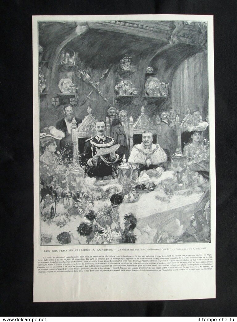 Re Vittorio Emanuele III a Londra + Spedizione Inglese Tibet …