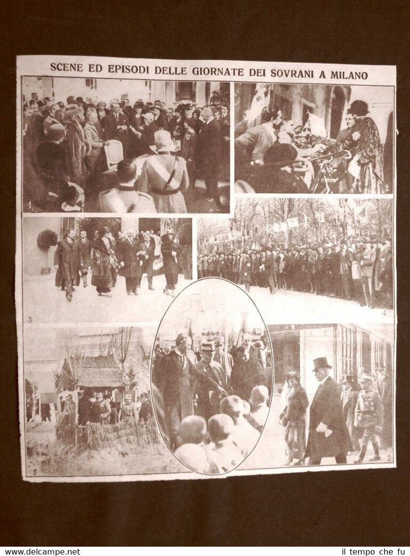 Re Vittorio Emanuele III di Savoia e Regina Elena del …