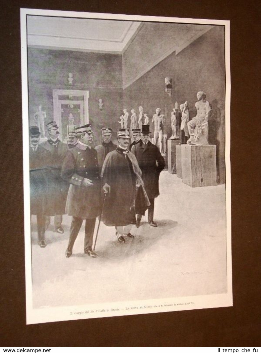 Re Vittorio Emanuele III in Grecia 1907 La visita al …