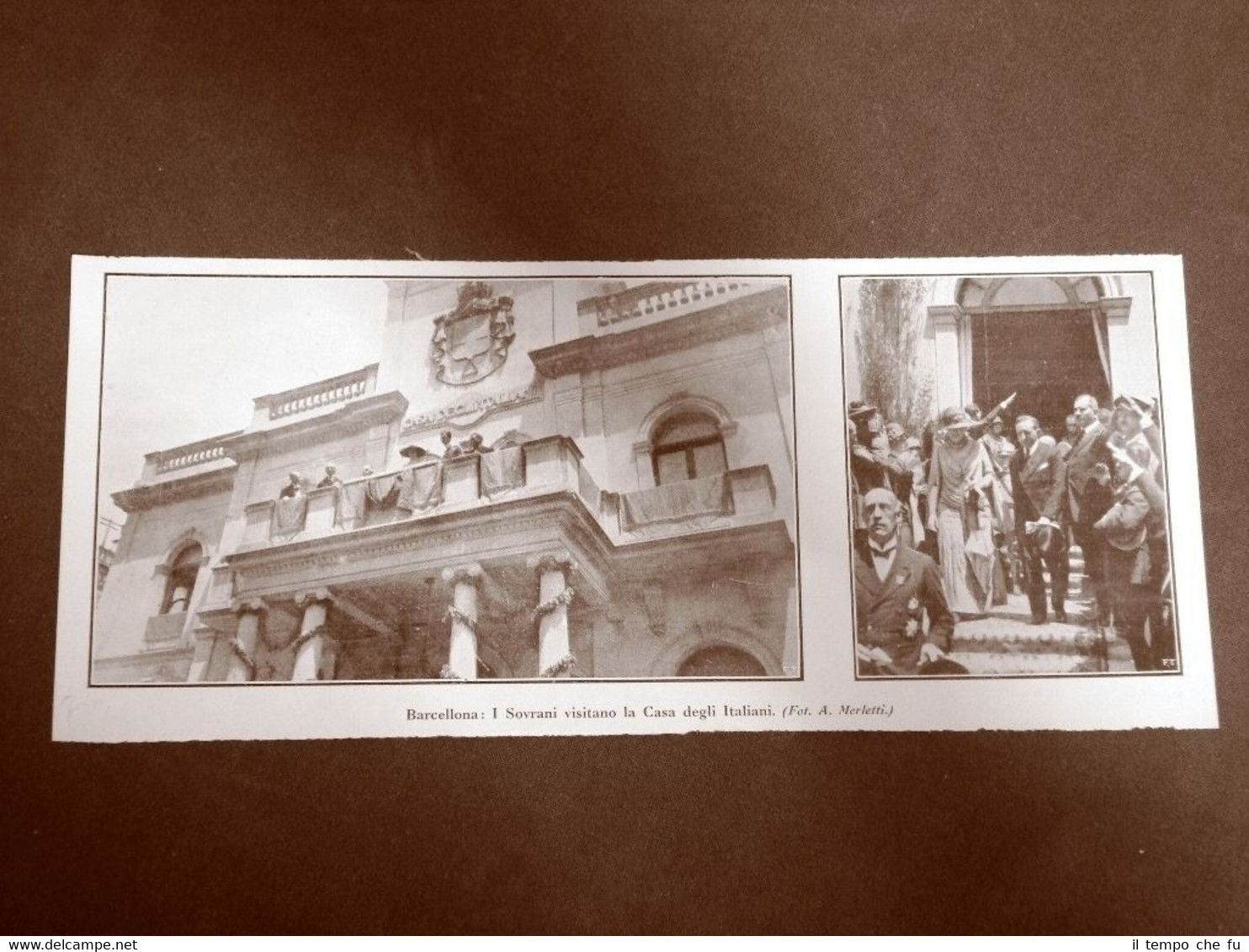 Re Vittorio Emanuele III Savoia Elena del Montenegro Spagna nel …