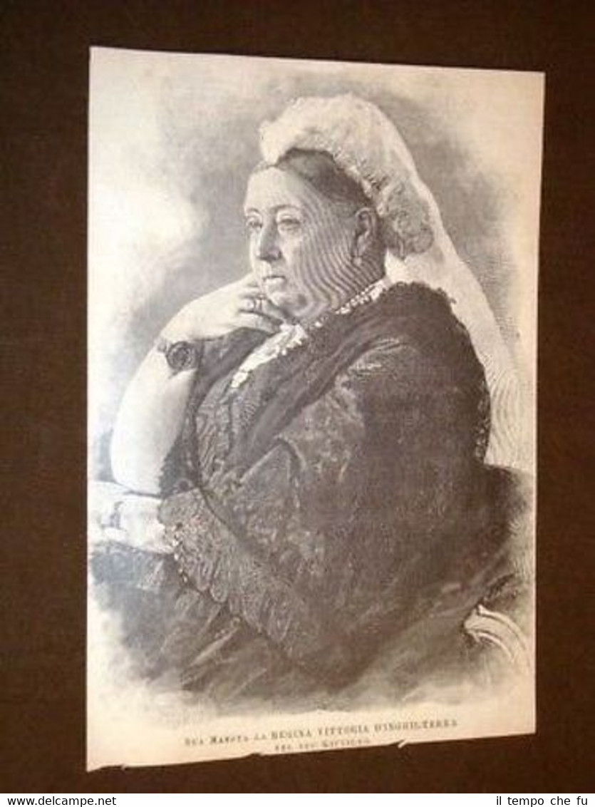 Regina Vittoria di Inghilterra + Londra Il Parlamento