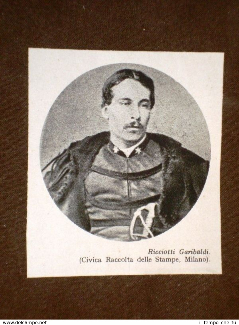 Riccioti Garibaldi Figlio di Giuseppe Garibaldi