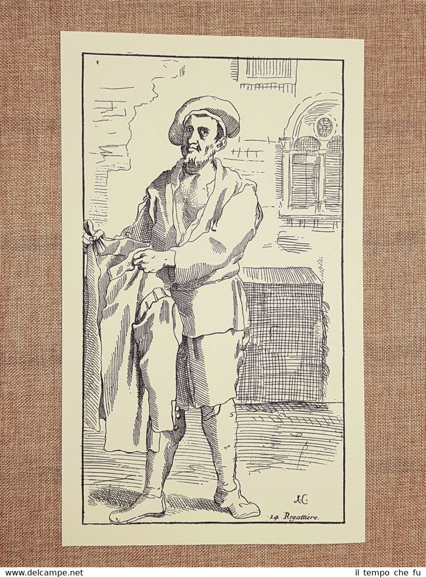 Rigattiere Arti di Bologna Tavola di Annibale Carracci del 1646 …