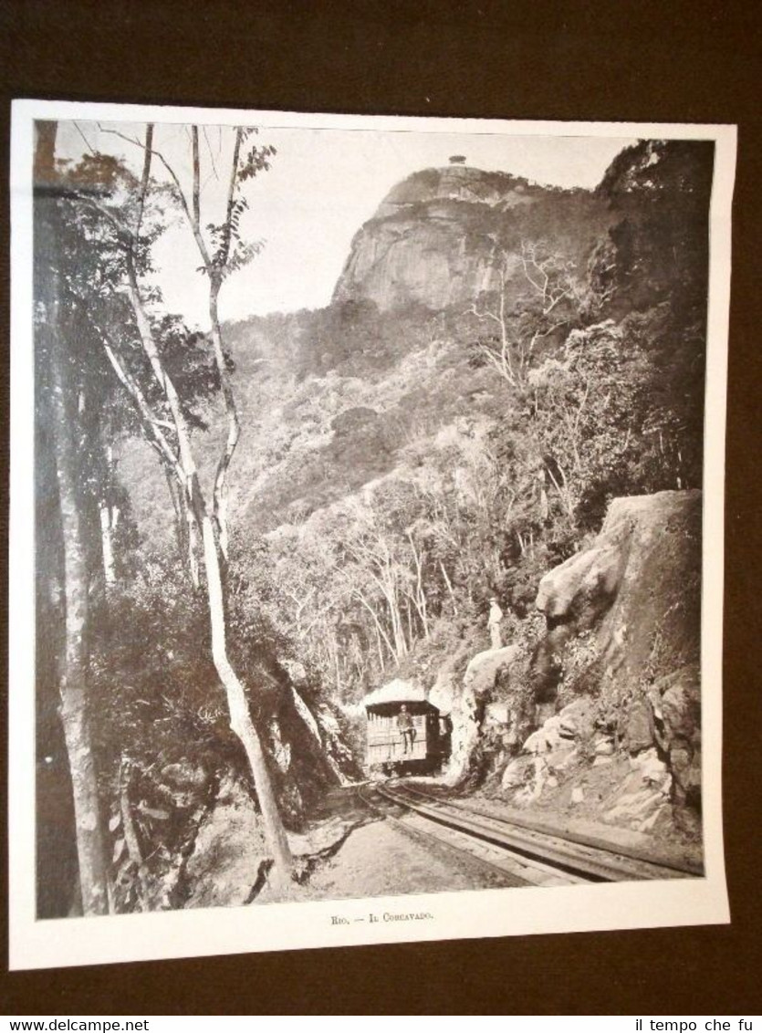 Rio de Janeiro nel 1907 Il Corcavado Treni e Ferrovie …
