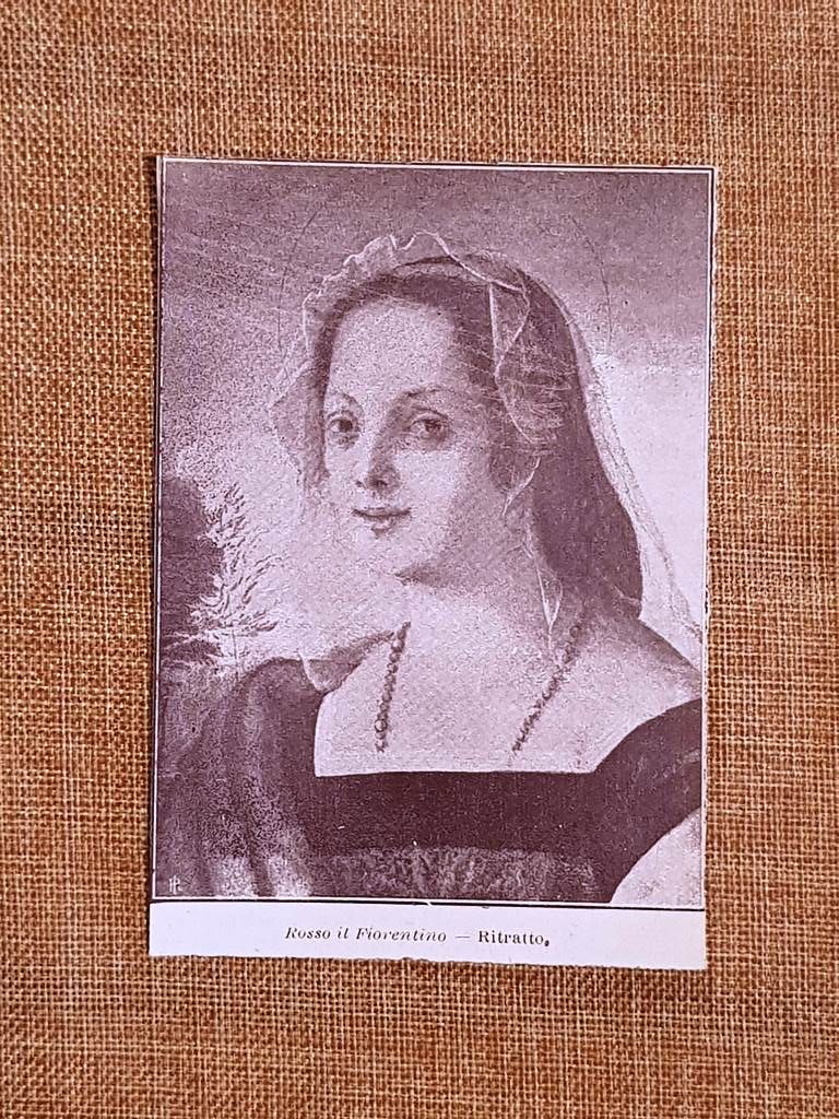 Ritratto - Rosso il Fiorentino Stampa del 1929