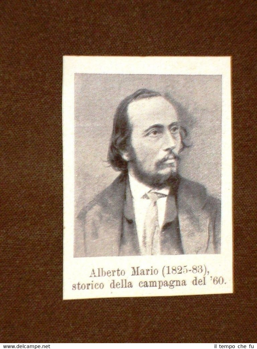 Rivoluzione in Sicilia nel 1860 Alberto Mario Storico