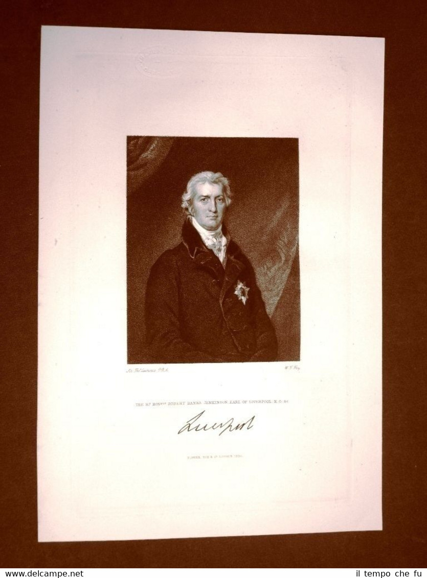 Robert Banks Jenkinson Londra, 7.6.1770 – Kingston upon Thames, 4.12.1828