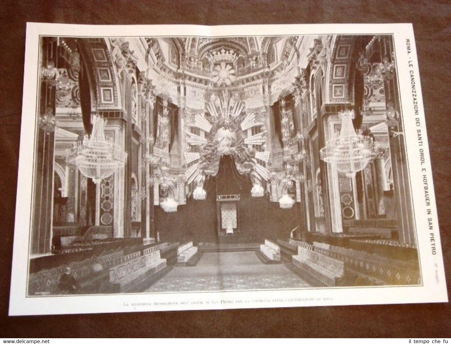 Roma 20 maggio 1909 Canonizzazione Santi Oriol e Hofbauer + …