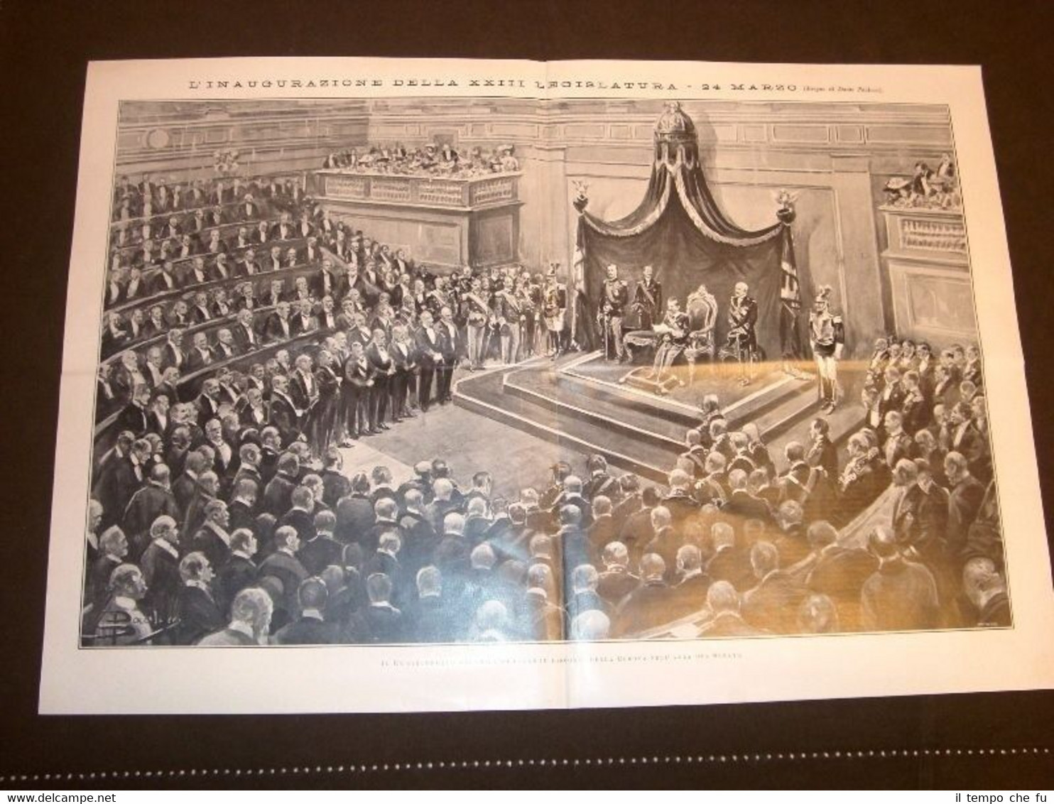 Roma 24 marzo 1909 Inaugurazione XXIII legislatura + Usa 1909 …