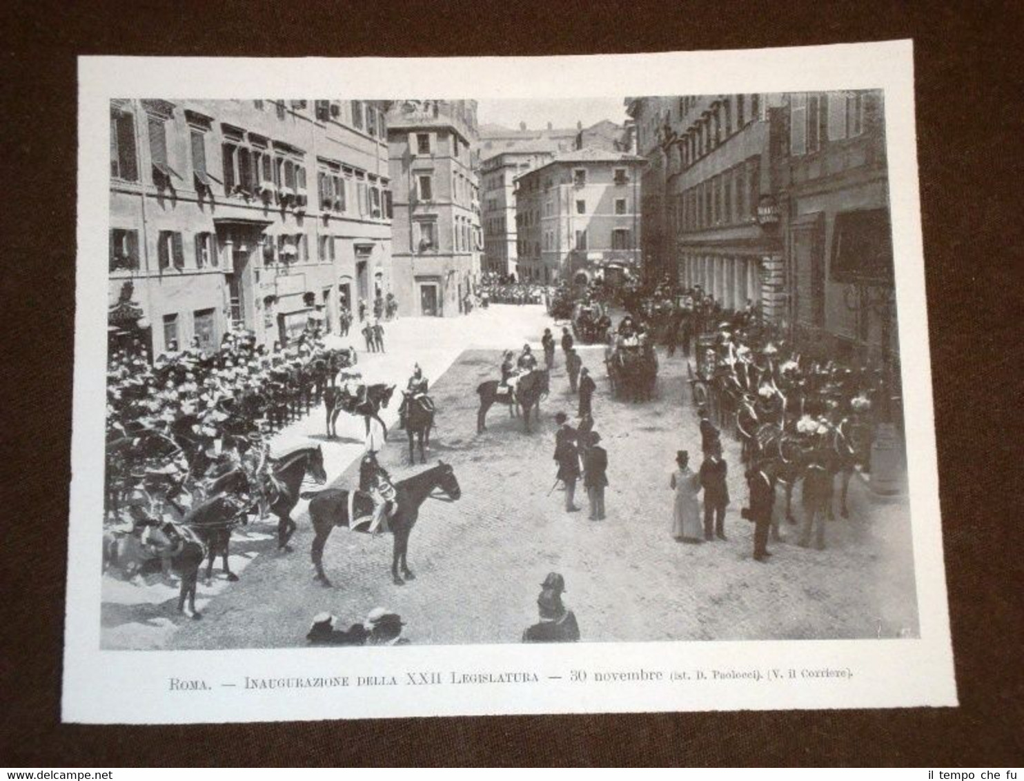 Roma 30 novembre 1904 Inaugurazione della XXII legislatura