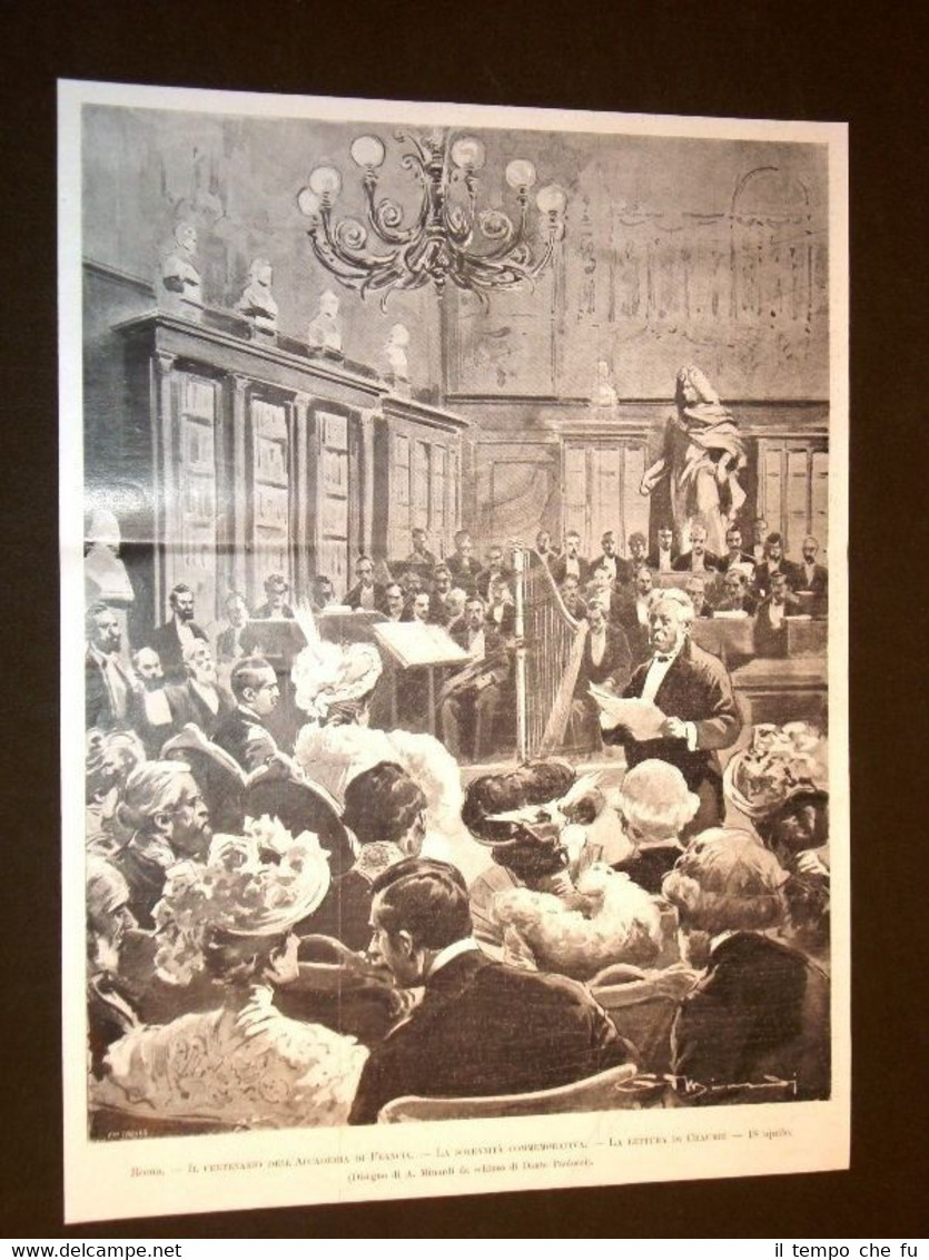Roma Centenario dell'Accademia di Francia La Lettura di Chaumié 18 …