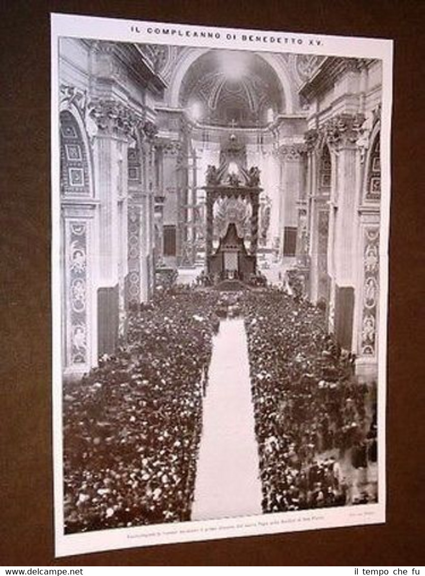 Roma Compleanno Papa Benedetto XV Giacomo Della Chiesa + Radiografia …