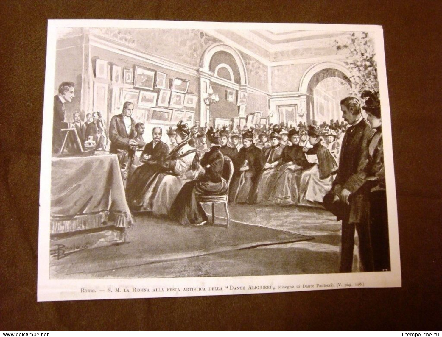 Roma nel 1899 Regina Margherita di Savoia Festa artistica della …