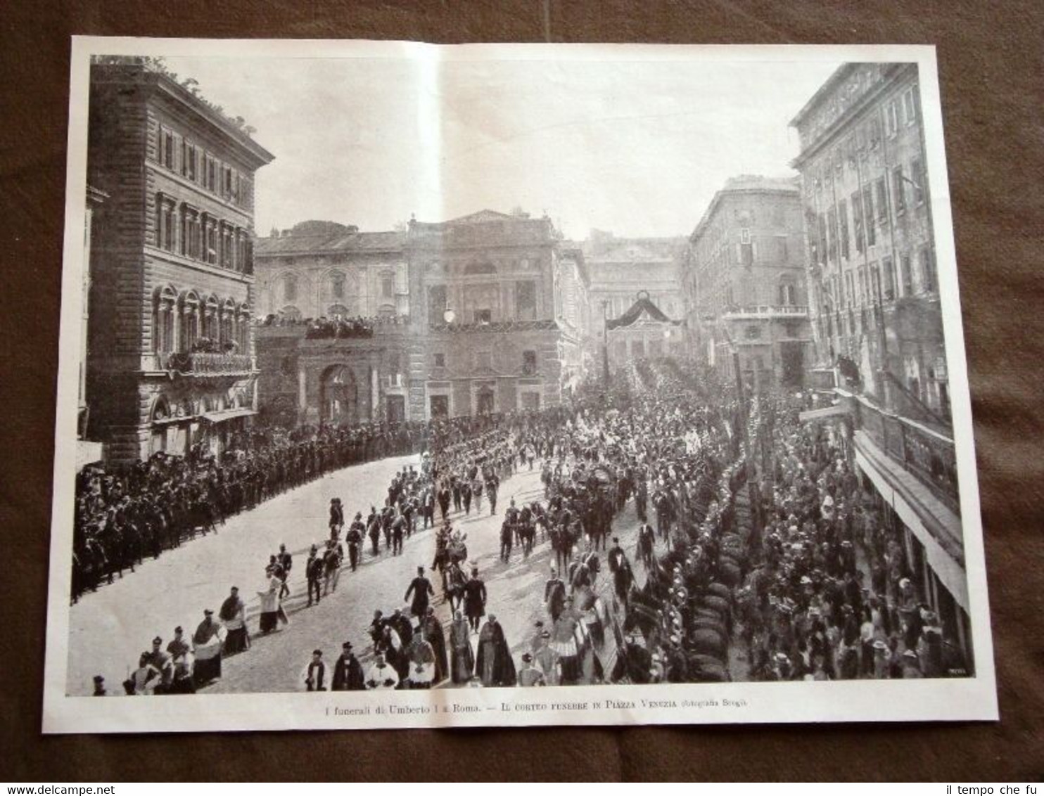 Roma nel 1900 Funerali di Re Umberto I di Savoia …