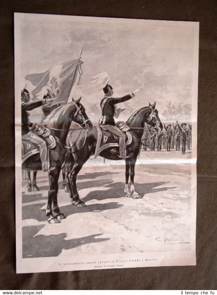 Roma nel 1900 Giuramento di Re Vittorio Emanuele III di …